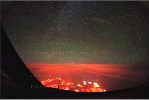 太平洋疑海底火山爆發