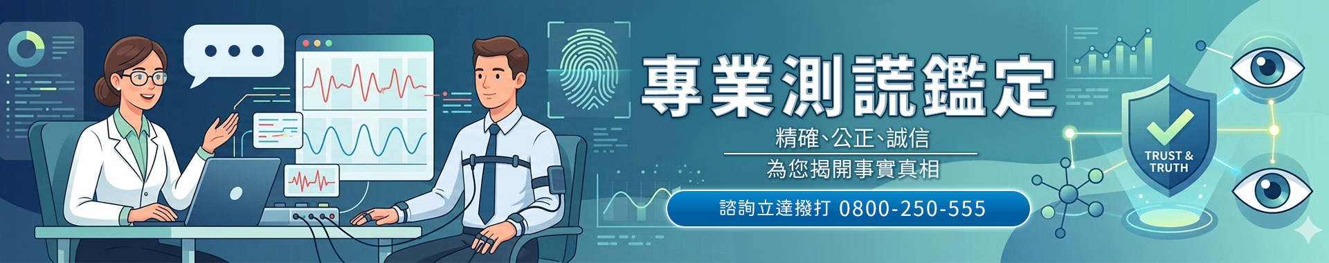 【立達專業測謊鑑定】一份客觀的鑑定報告，勝過千百次無謂的猜測