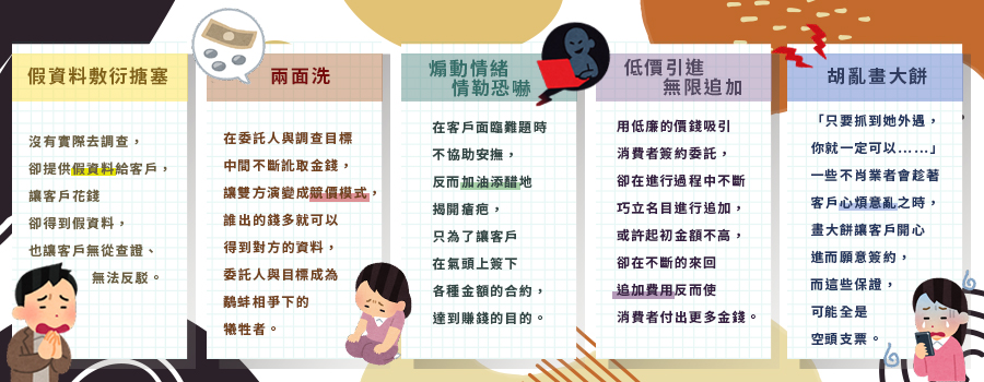 惡質徵信社詐騙破解