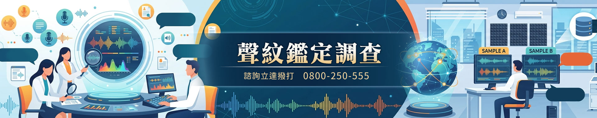 聲紋鑑定調查：一段錄音，可能就是改變訴訟結果的關鍵證據