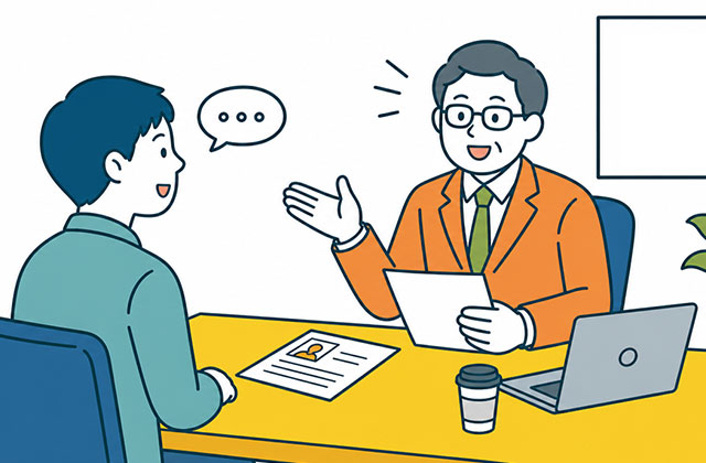 面談了解、雙方確認